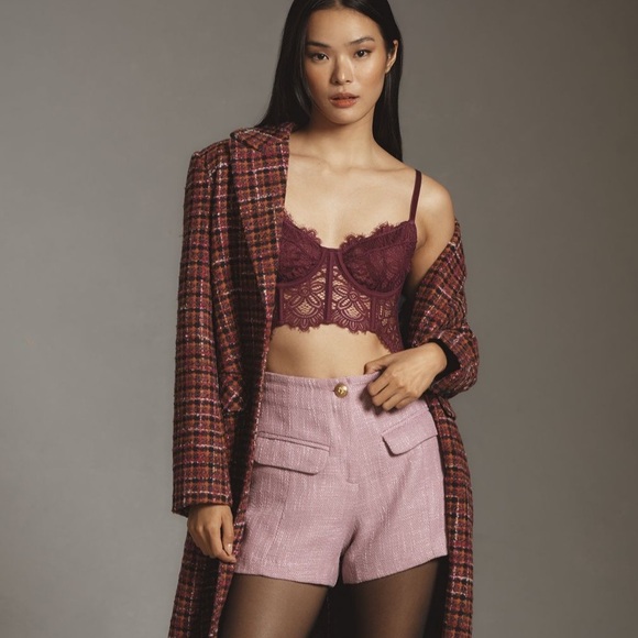 Anthropologie Other - - Anthropologie Giselle Xl New with tags Chic Burgundy Lace Bralette